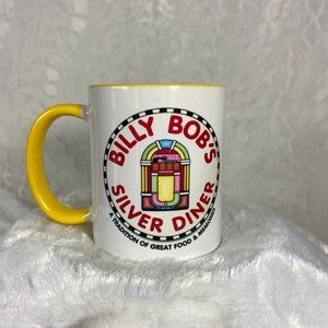 Billy Bob's Silver Diner Mug Souvenir Permanently closed restaurant History